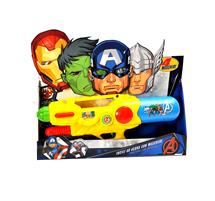 Mitra Bazooka Acqua Avengers con 4 Maschere Supereroi E7108