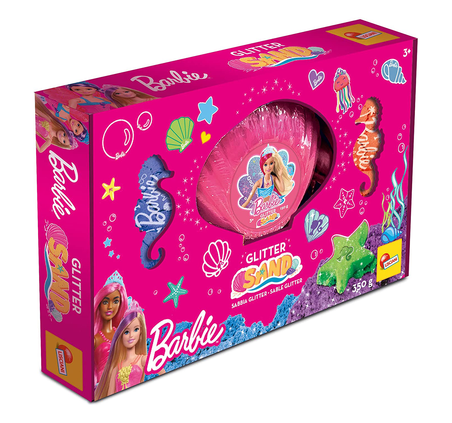 Barbie Sand Glitter Combo 350Gr 91942