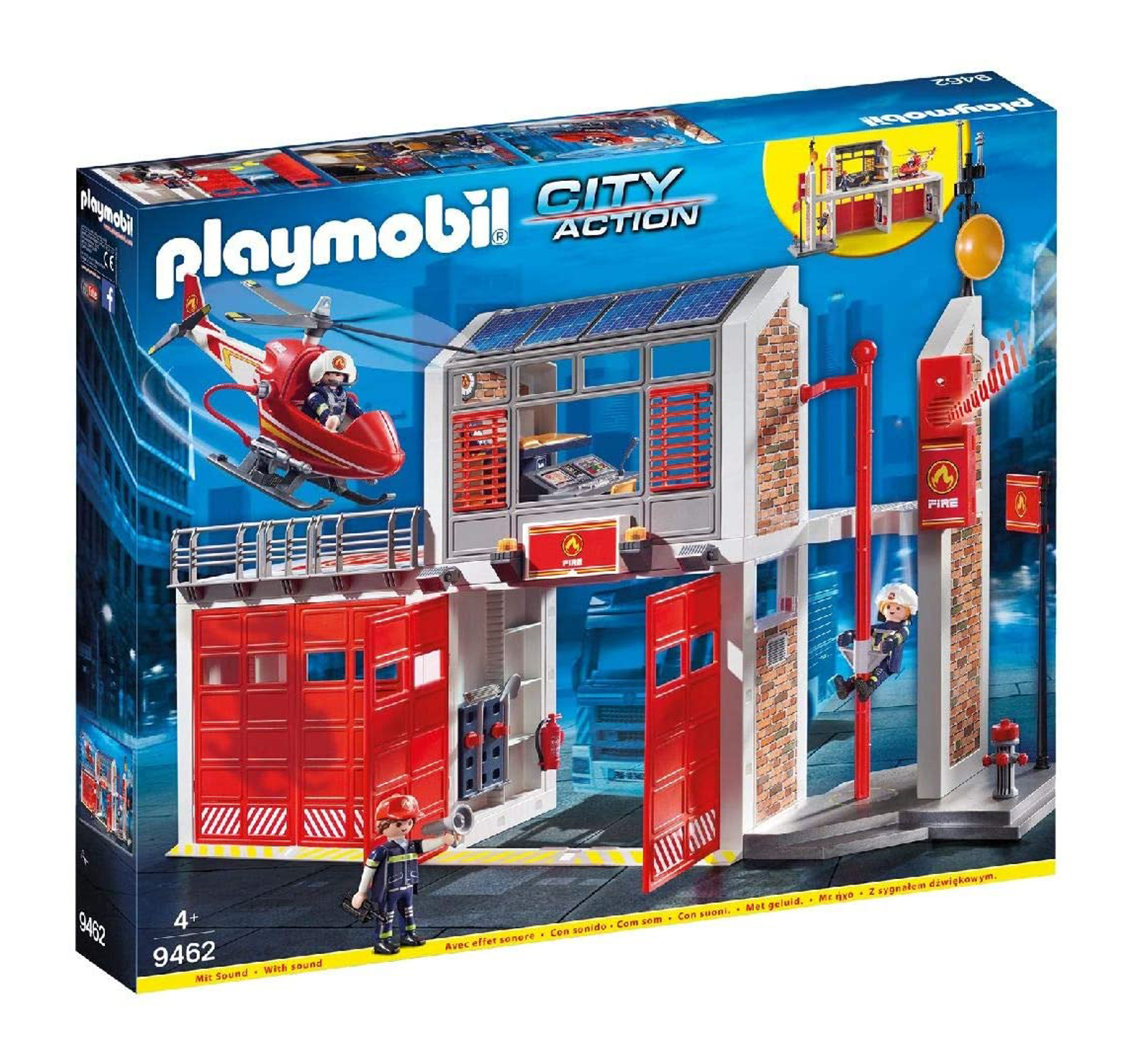 Playmobil Vigili del Fuoco Grande Centrale 9462