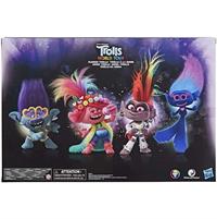 Trolls World Tour Personaggio 25Cm Pack 4pz E8840