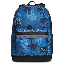 Zaino Seven Reversibile Backpack Grs Blending blue con Cuffie