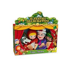 Teatrino Marionette Fiabe 4pz 74134