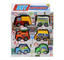 Modellini Set Automezzi 6PZ GVC1385