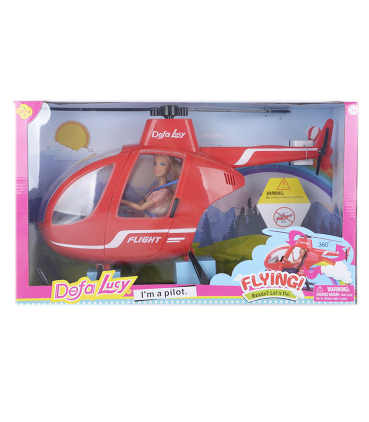 Bambola Lucy Con Elicottero GVC1622