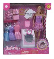 Bambola Lucy con Lavatrice GVC1827