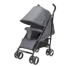Passeggino per Neonati Nemo con Borsa Light Grey GVC8001