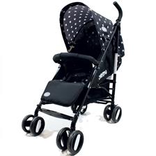 Passeggino per Neonati Nemo con Borsa Black/Stelle GVC8005