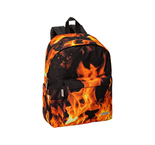 Zaino Comix Americano Allover Fire 67128