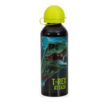 Borraccia Alluminio 500Ml Dinosauro T-Rex JR15150