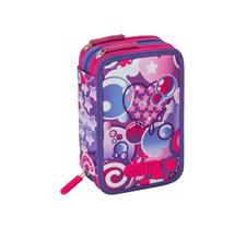 Astuccio 3Zip Comix Bright Bubbles Girl 67058