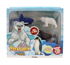 Animali Kreaturex Predatori Ghiacci Pack 5Pz 41918