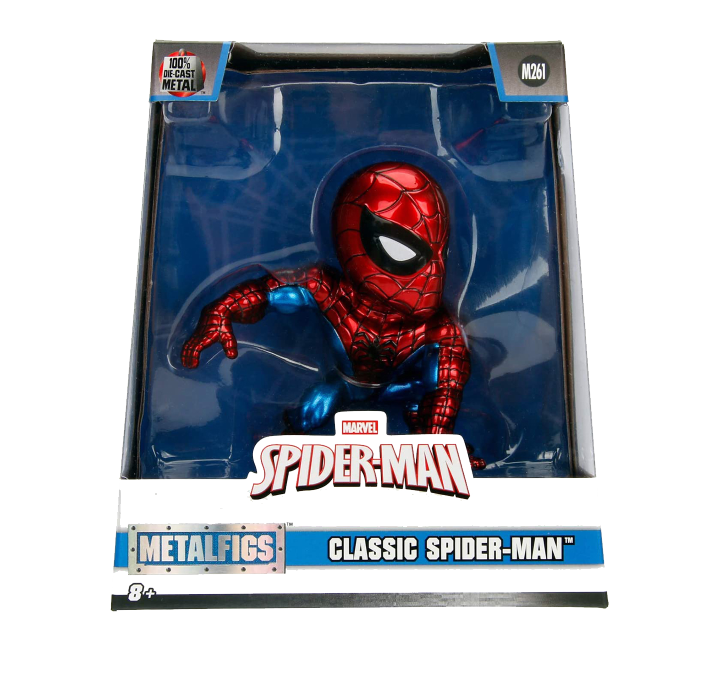 Jada Marvel Personaggio Spiderman 10Cm Metallo 253221005