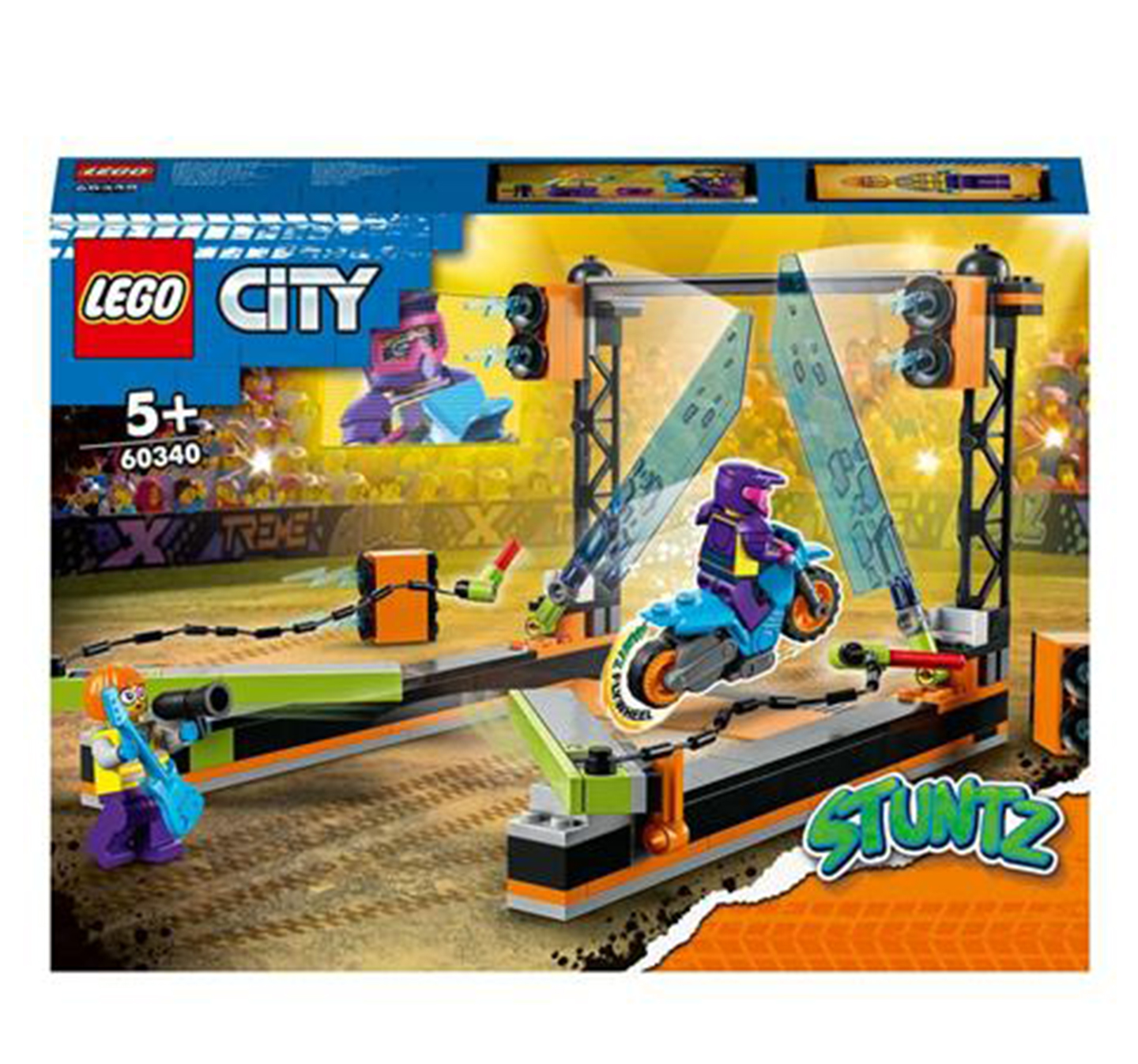 Lego City Stunt Sfida Acrobatica delle Lame 60340