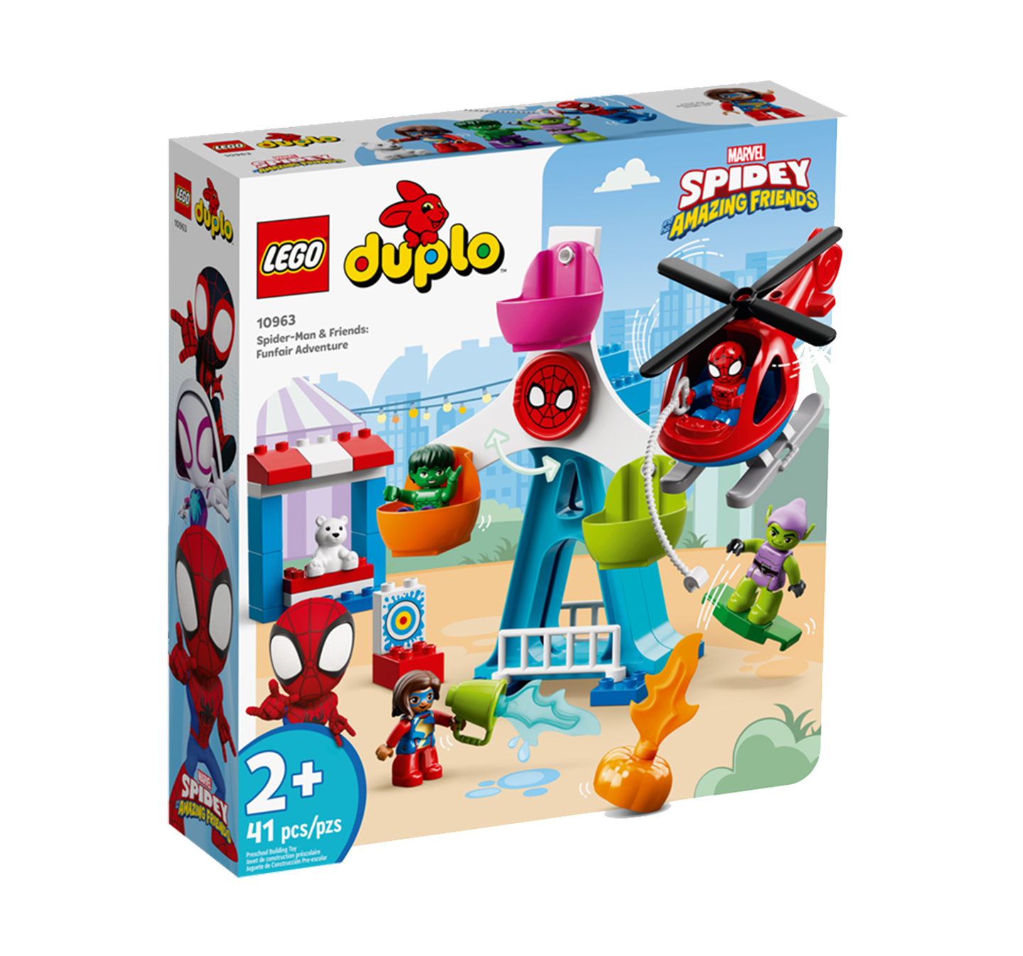 Lego Duplo Super Heroes SpiderMan Avventura Luna Park 10963