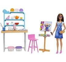 Barbie Playset Studio Arte con Plastichina HCM85