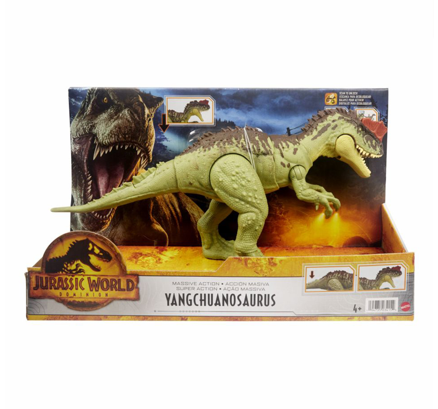 Jurassic World 3 Large Dino Ass. HDX47