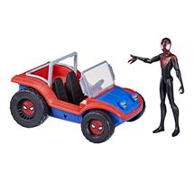 Spiderman 2 Movie Auto Miles Morales con Spider 15Cm F5620