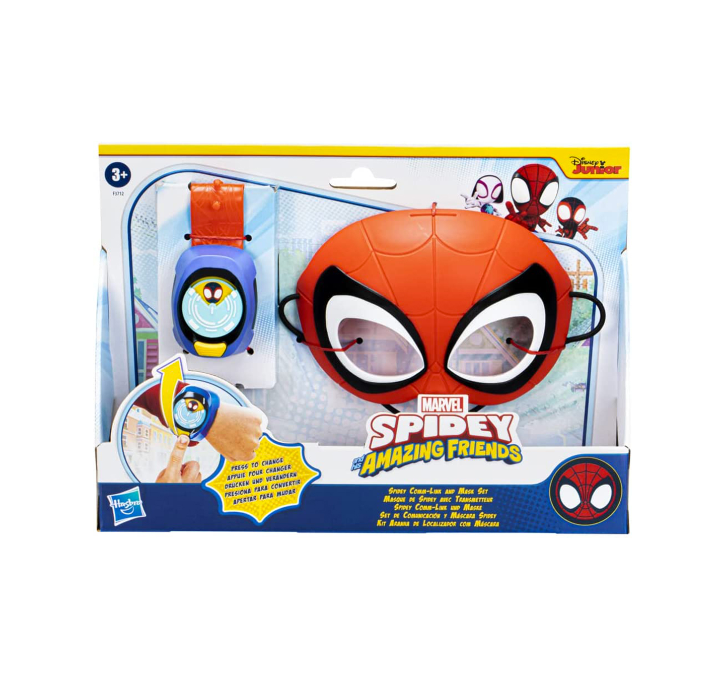 Spiderman Spidey Web Kit Orologio e Maschera F3712
