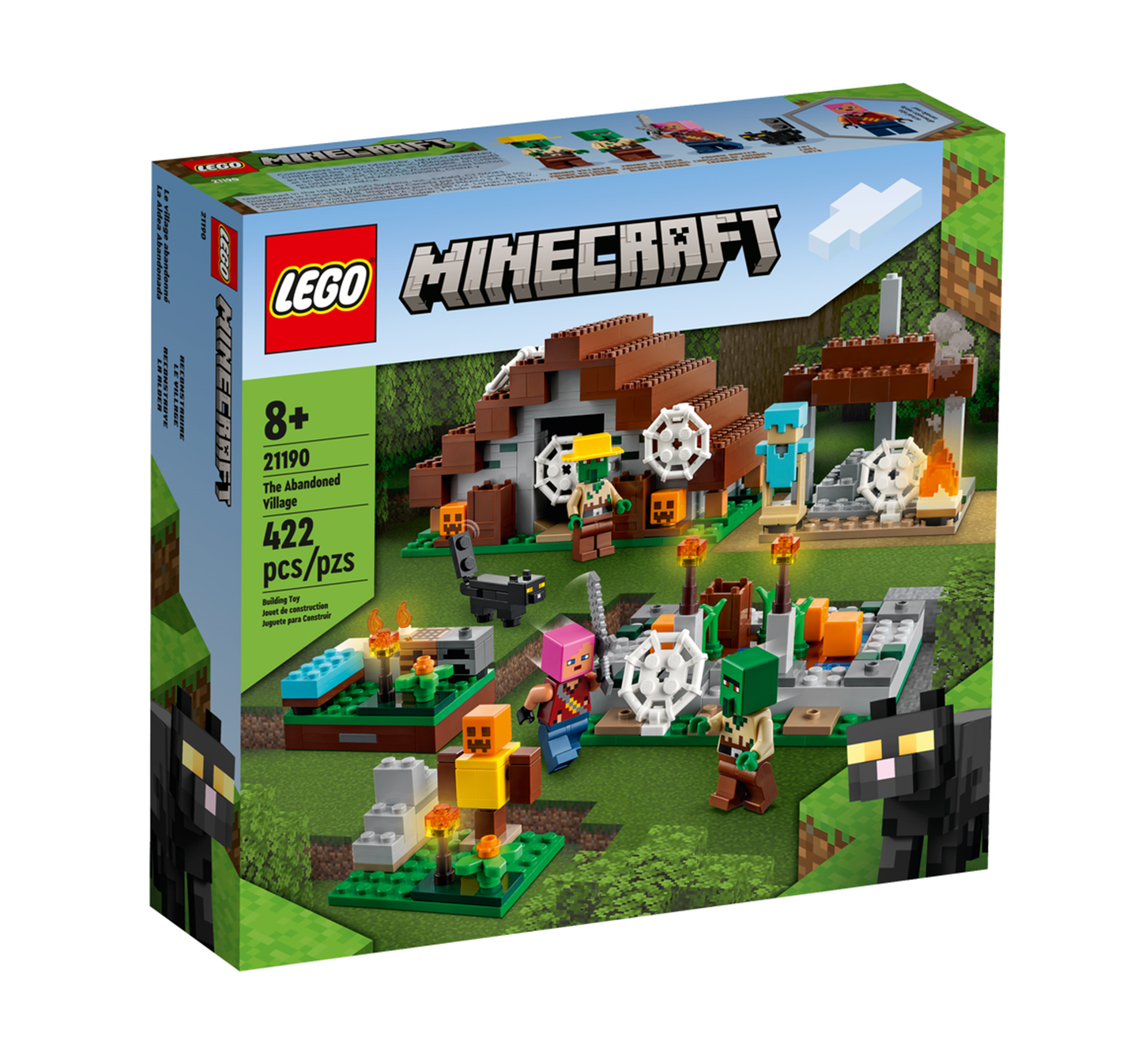 Lego Minecraft Il villaggio abbandonato 21190