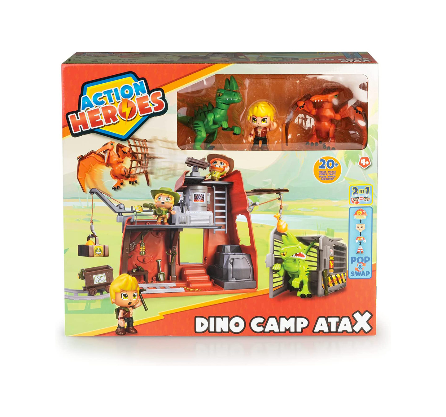 Action Heroes Dino Camp Atax ACN02010