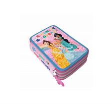 Disney Princess Astuccio 3Zip Giotto Reversibile PR0795