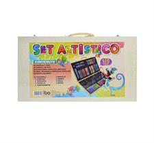 Playset Art Valigetta Legno 180Colori 0728