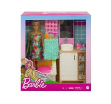 Barbie Playset con Arredo Stanza GTD87