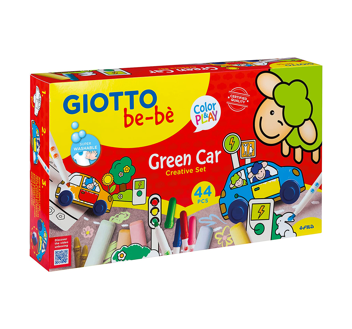 Giotto Bebe' Green Car Set 477500