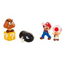Super Mario Pack 3 Personaggi Mini con Acc. 64510