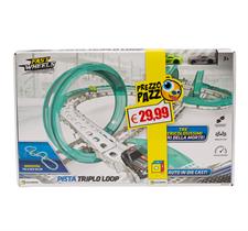 Fast Wheels Pista Triplo Loop con 2 Auto GGI220073