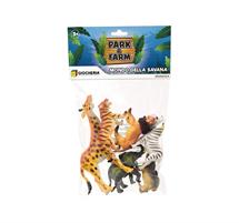 Park & Farm Busta 6pz Animali Savana GGI190245