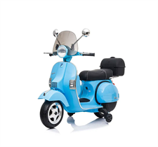 Lamas Vespa Px150 Blu con Bauletto 12v 887 Lt912