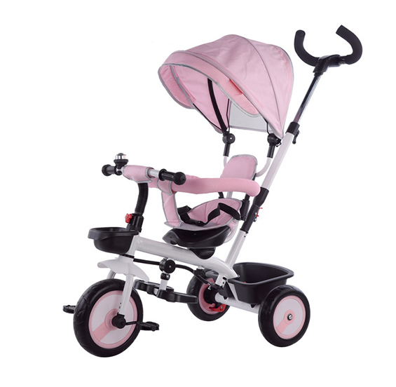 Gio Baby Triciclo Rosa Fronte Mamma GGI210031