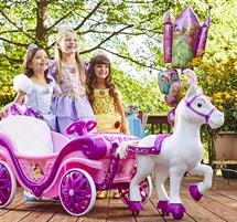 Disney Princess Carrozza con Cavallo Elettrica 100050301