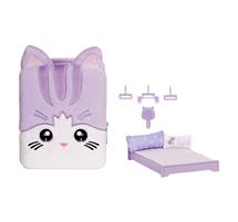 Na Na Na Surprise Backpack Bedroom 3IN1 Lavender Kitty 585572