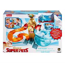 Dc Comics Super Pets Playset Pista Planet con Veicolo HGL15