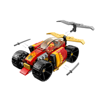 Lego Ninjago Auto da Corsa Ninja di Kai 71780