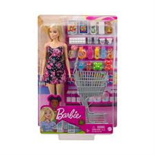 Barbie Shopping con Carrello Spesa e Acc. GTK94