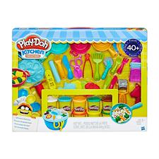 Playdoh Kitchen Chef Set 10 Vasetti e Acc. C3094