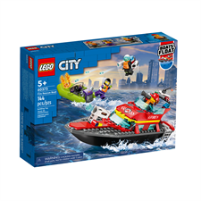 Lego City Fire Barca Soccorso Antincendio 60373