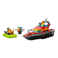 Lego City Fire Barca Soccorso Antincendio 60373
