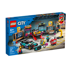 Lego City Veicoli Garage Auto Personalizzato 60389