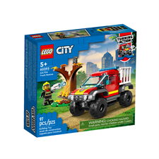 Lego City Fire Soccorso Fuoristrada dei Pompieri 60393