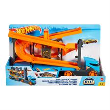 Hot Wheels Camion Trasporto e Lancia Auto GNM62