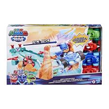 Pj Masks Pista Lancia Auto 4 Veicoli F5935