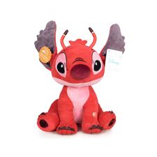 Peluche Stitch Leroy Rosso Seduto 40Cm 260005064