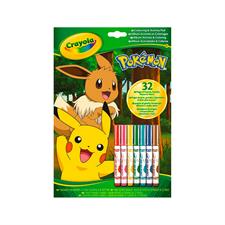 Crayola Album Coloring Pokemon 042746