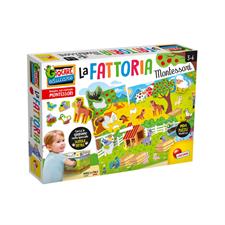 Lisciani Giocare Educare Montessori Maxi La Mia Fattoria 95179