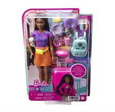 Barbie Life in The City con Accessori Viaggio HGX55