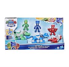 Pj Masks Personaggi Set 3pz con Animal Veicoli F5201